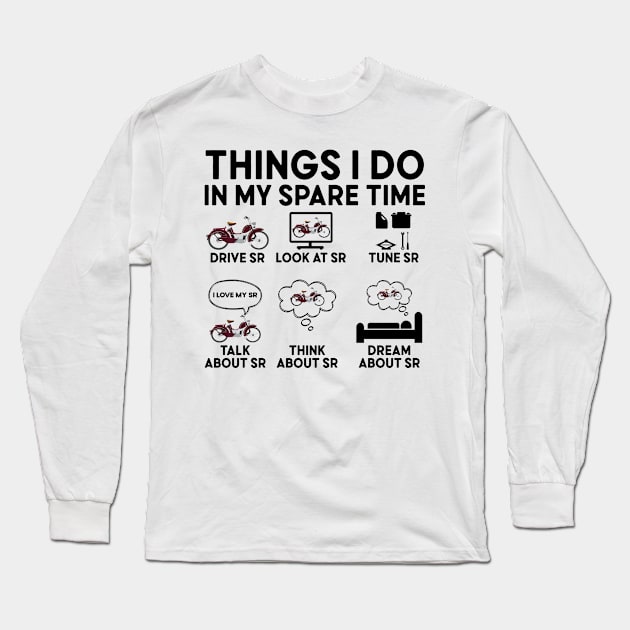 SR Moped Long Sleeve T-Shirt by Tom´s TeeStore